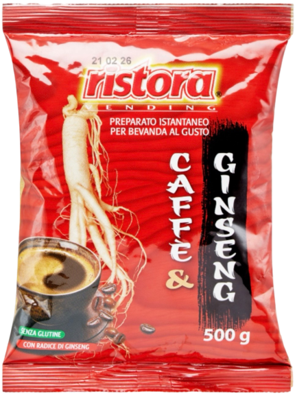 Preparato Istantaneo - Caffè e Ginseng
